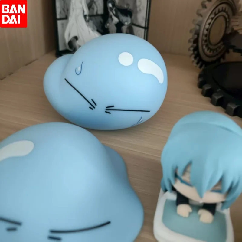 

Genuine Bandai 4Pcs Gashapon That Time I Got Reincarnated as a Slime Anime Figure Toys For Kids Gifts Collectible Model Ornament