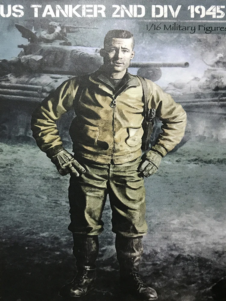 

New Unassembled 1/16 120mm -ancient man stand 1945 Resin Kit DIY Toys Unpainted resin model