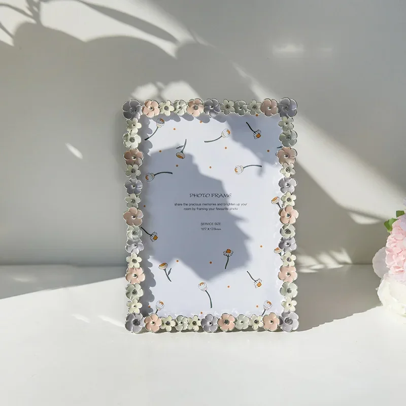 

Metal Luxury Photocard Holder Personalized Creative Tree Family Cute Photo Frame Porta Retratos Para Foto Decoration Home