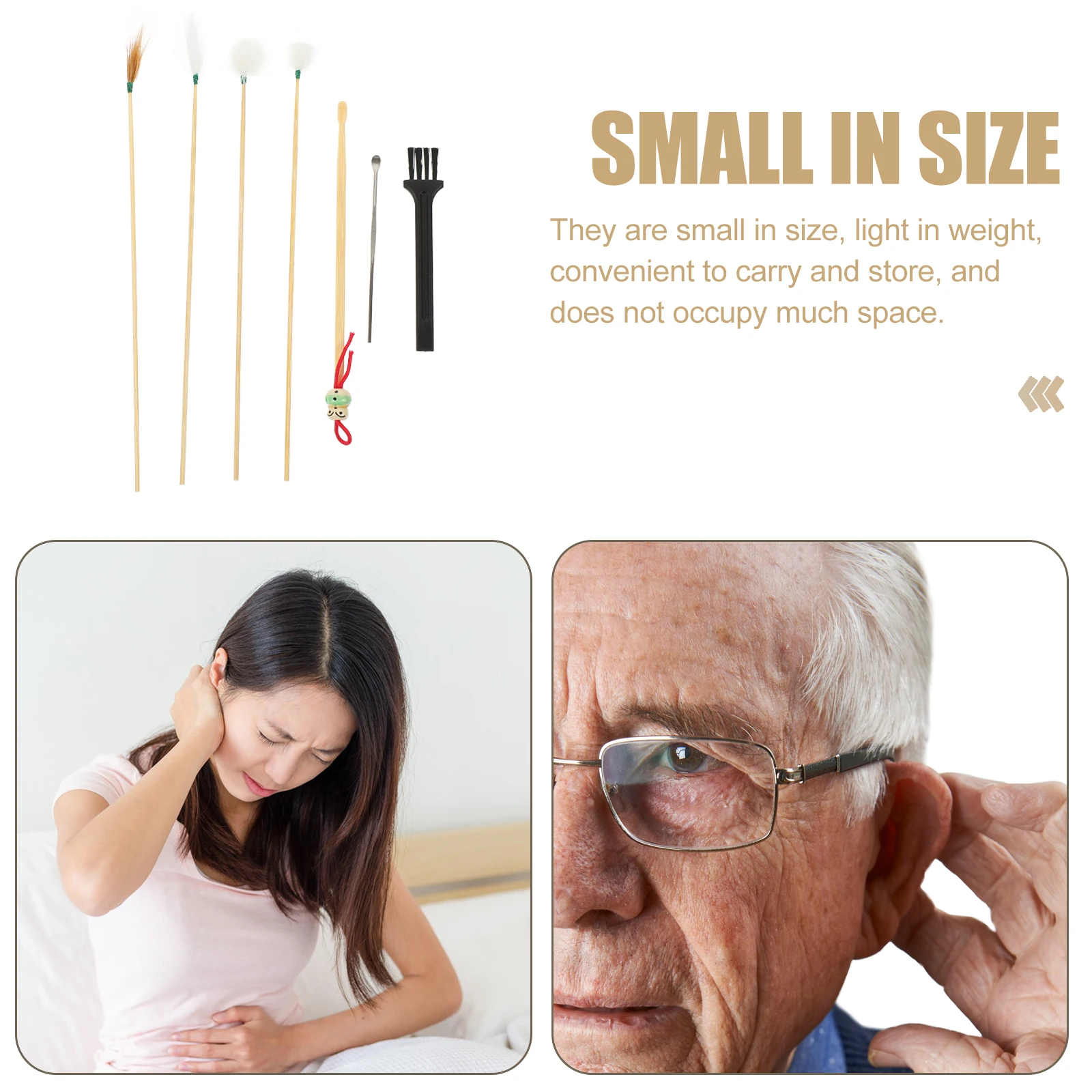 

1 set Wax Removal Kit Cleaner Tools Cleaning Device Ear Earwax Extractor Tool for Safe Comfortable Ear Care Durable