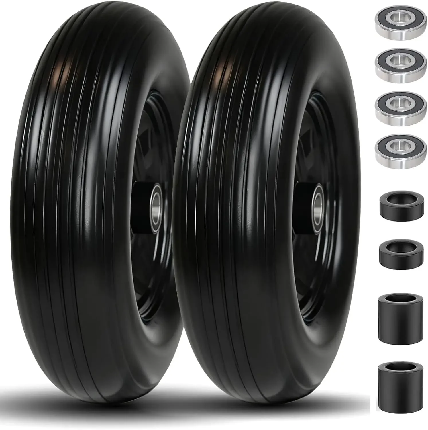 4.80/4.00-8 Solid Wheel with 1