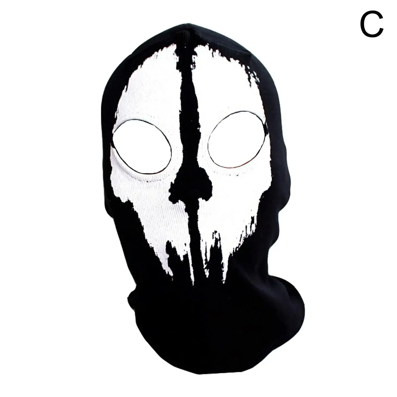 Motorcycle Balaclava Skull Print Full Face Mask Windproof Skiing Head Neck Warmer Cycling Biker Hood Men Helmet Liner