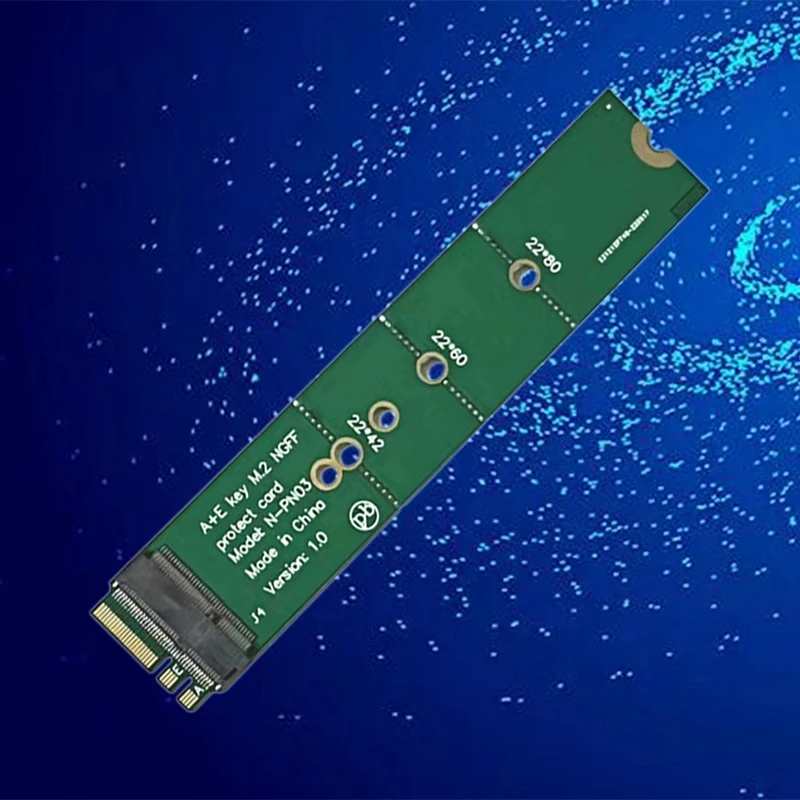 Kartu pelindung ekstensi adaptor, kartu jaringan untuk KUNCI A + E e-key M.2 NGFF kartu jaringan multifungsi