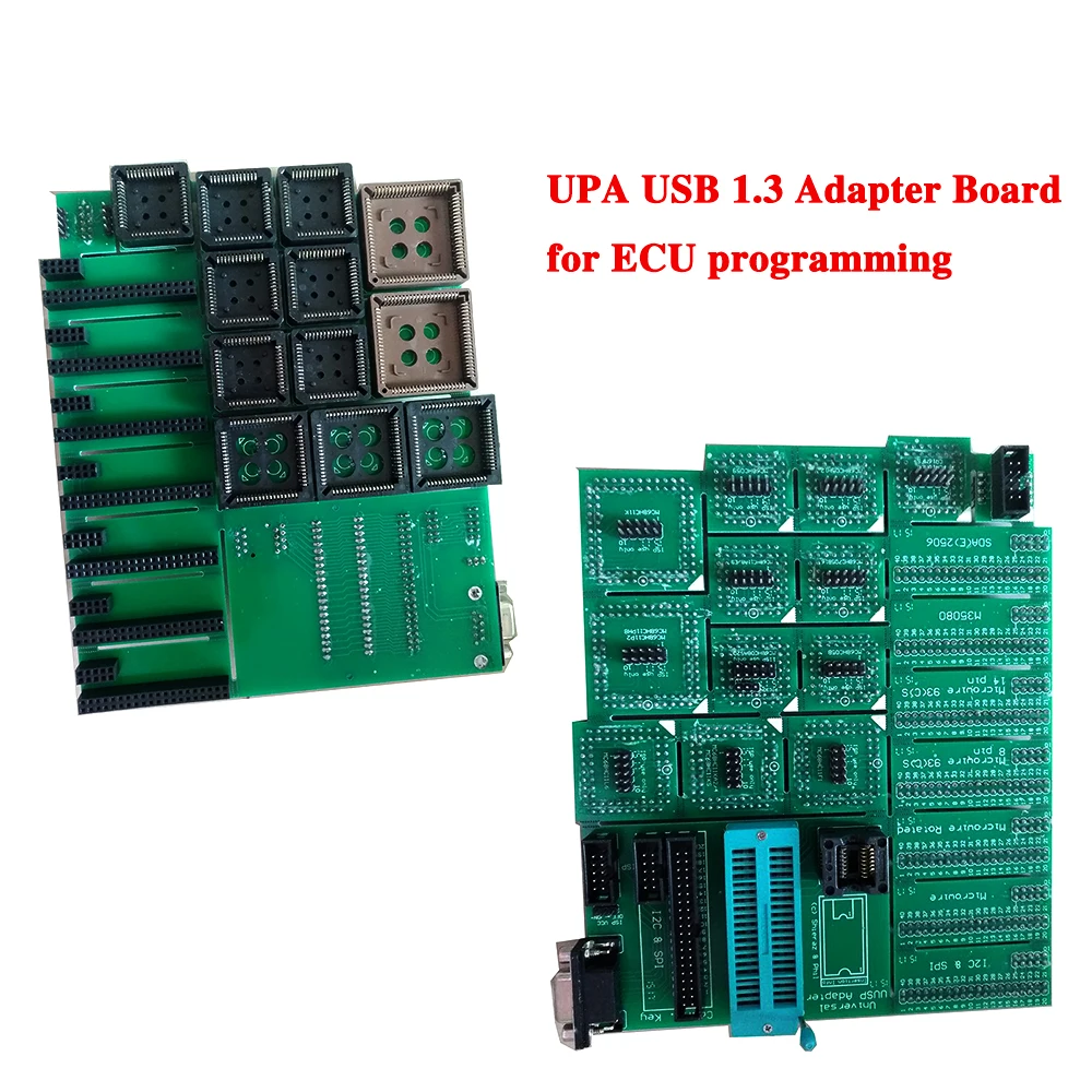 UPA USB V1.3 ECU Chip Tuning Programmer Eeprom Board Adapter with Test Cable Connector UPA-USB 1.3 Main Unit for OBD2 Diagnostic