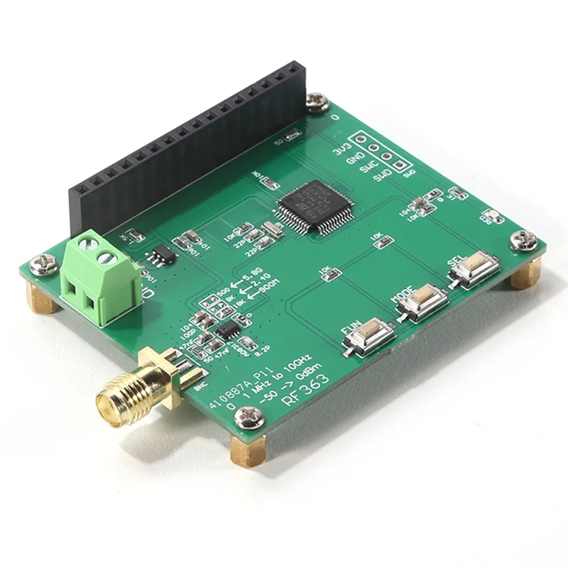 Compteur de puissance RF numérique intelligent, mesure du signal RF, ensemble tingTech, valeur d\'atténuation, 1MHz à 10GHz,-50 à 0DBm