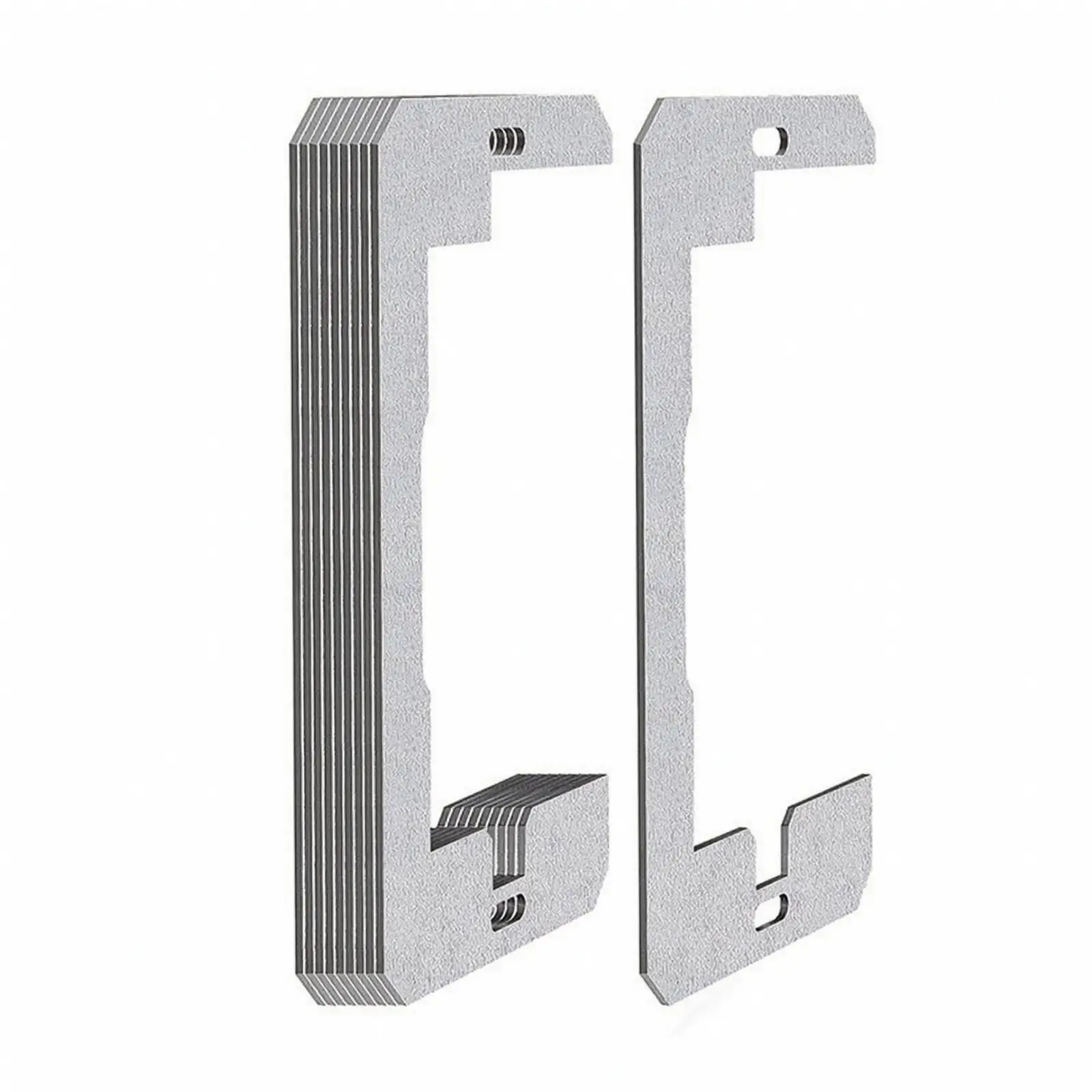 10 Pieces Galvanized Metal Wall-Plate Spacer Snug Fit Recessed Outlet Repair Spacer Water-Resistant Outlet Receptacle Shim for