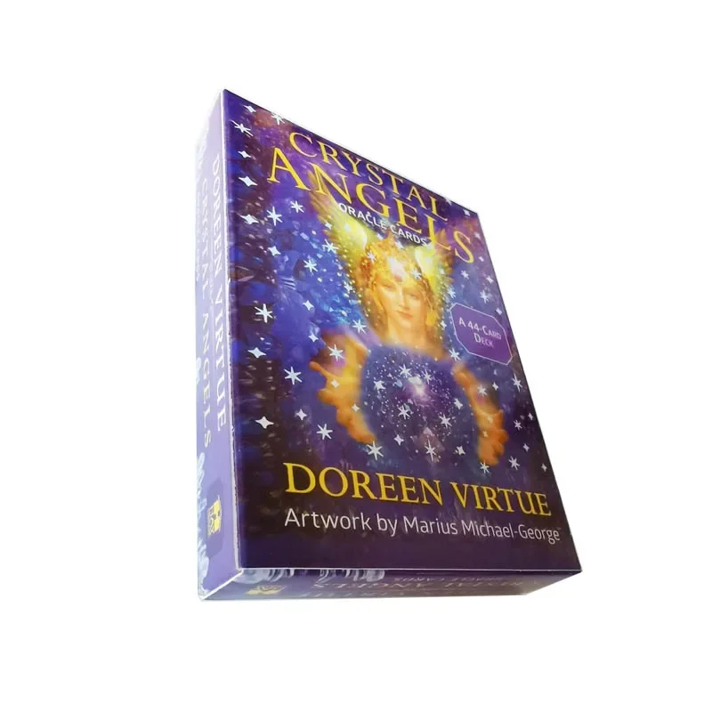 1Pcs Crystal Angels oracle cards Tarot Deck cards read the mythic fate divination for fortune games