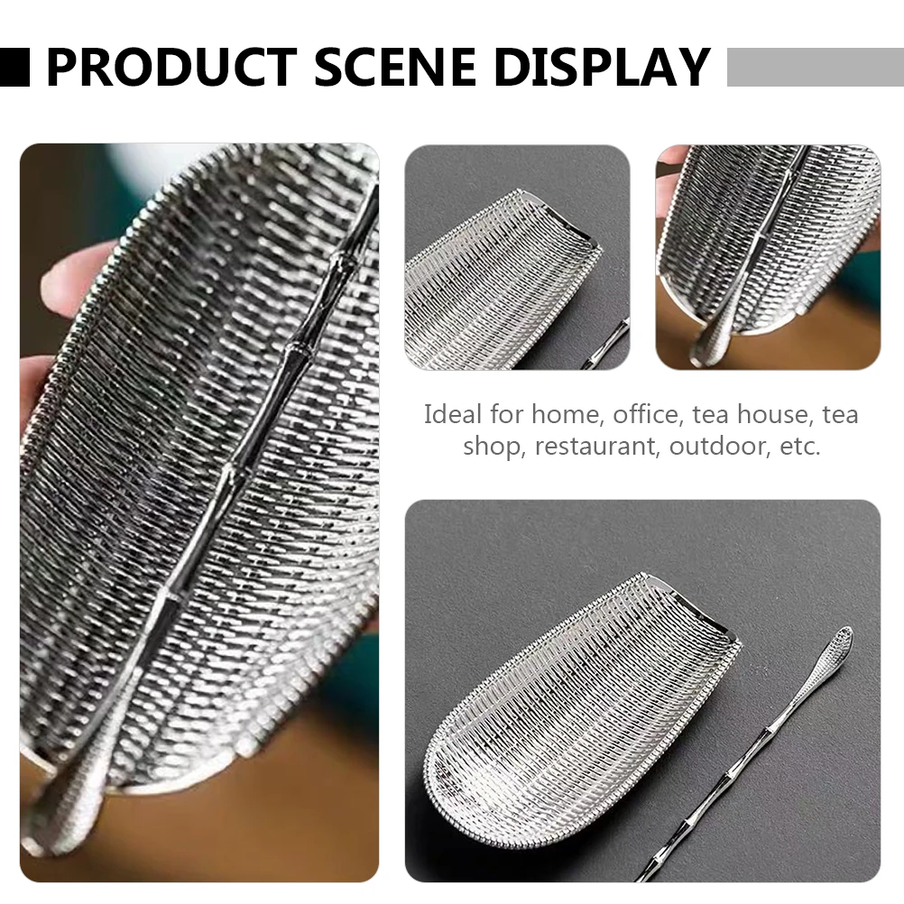 

Tea Accessories Ceremony Scoop Key Japanese Utensils Teaspoon for Loose Scoops Set