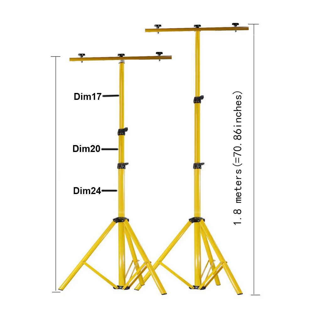  Professional Tripod Stand Working Flood Light Holder 1.8 Meters Support