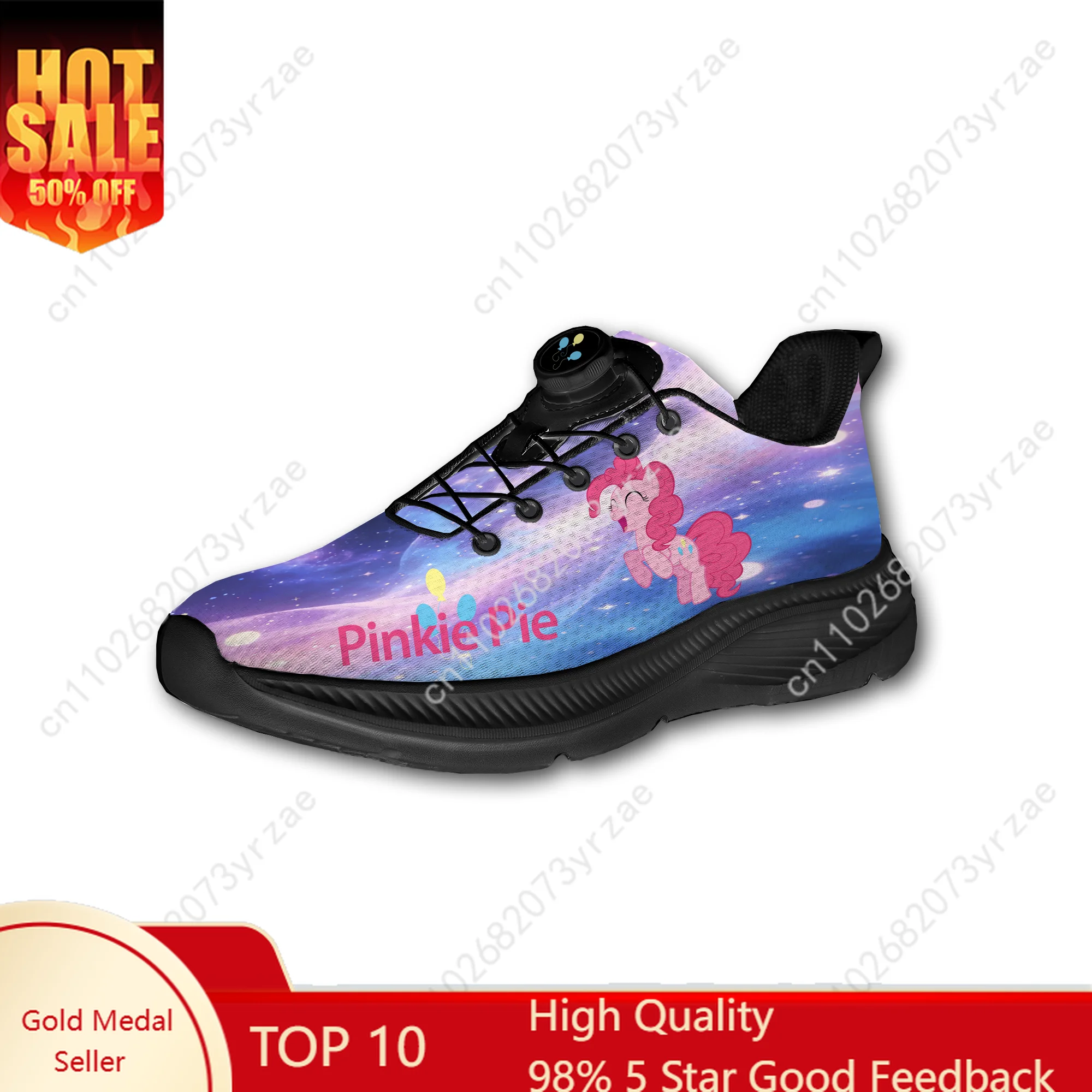 

Pinkie Pie Sneakers Man Woman Sneaker My Little Pony Friendship Is Magic Fashion Comfortable Custom Shoe Cosplay Footwear