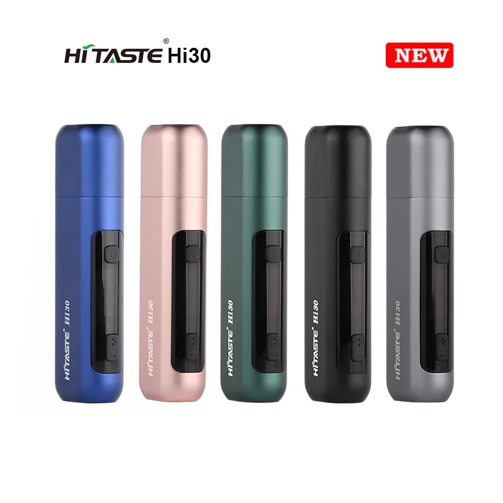 2024 24hrs ship Hitaste HI30 device dual heat system OLED display detachable head for 30sticks