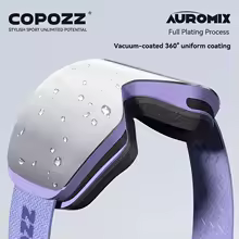 גוגלס COPOZZ OTG X-edge עם מסגרת TPU ועדשות מגנטיות