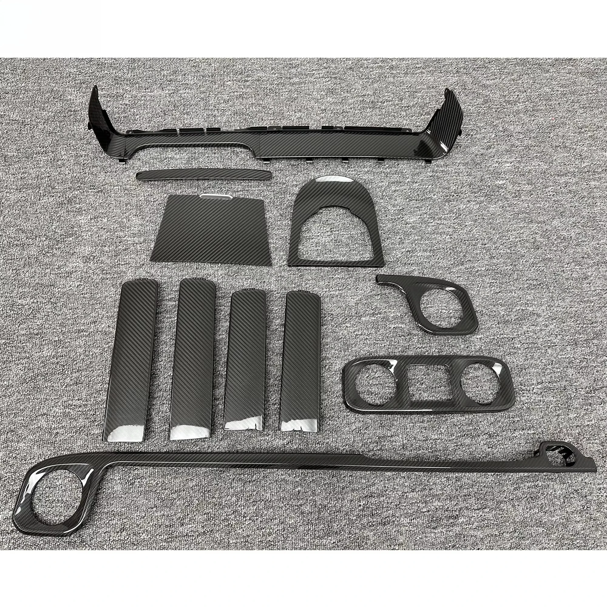 Dry Carbon Fiber Auto Parts Interiors Kit ( (Replacement) for Mercedes Benz G-Class W464 G500 G63 2019-2024 Car Accessories