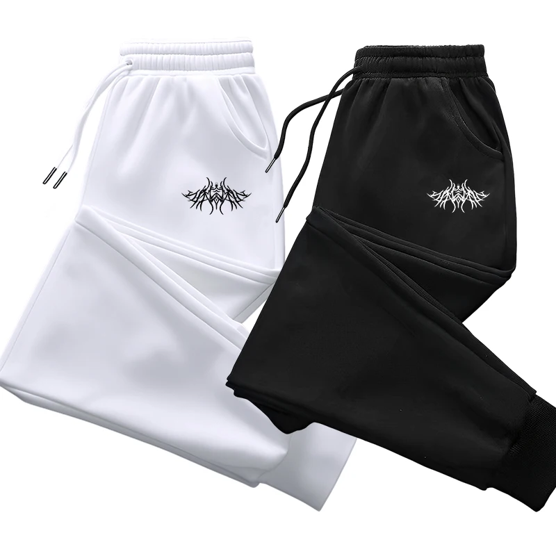 อเนกประสงค์แฟชั่นผู้ชาย Sweatpants พิมพ์ GYM นุ่มสบายกีฬาสบายๆกางเกง Drawstring ขายร้อนกางเกงจ๊อกกิ้ง