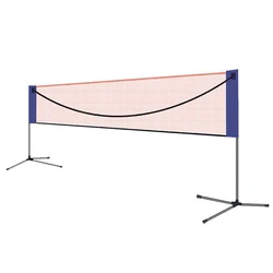 Portable Folding Badminton Pickleball Net with Stand Standard Professional  Easy Setup Volleyball Tennis Net  Outdoor  Beach