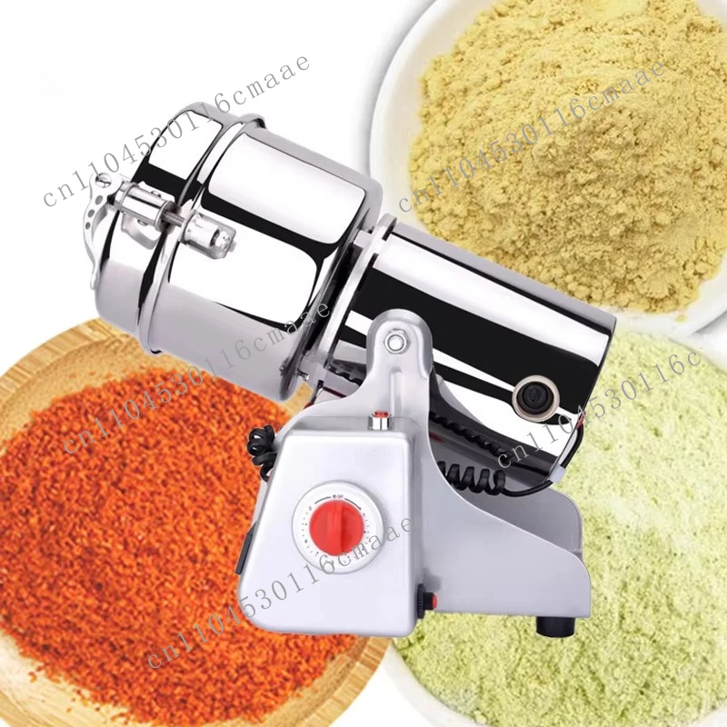 

Stainless Steel Electric Grain Grinder Commercial Spice Grinder Dry Grinder