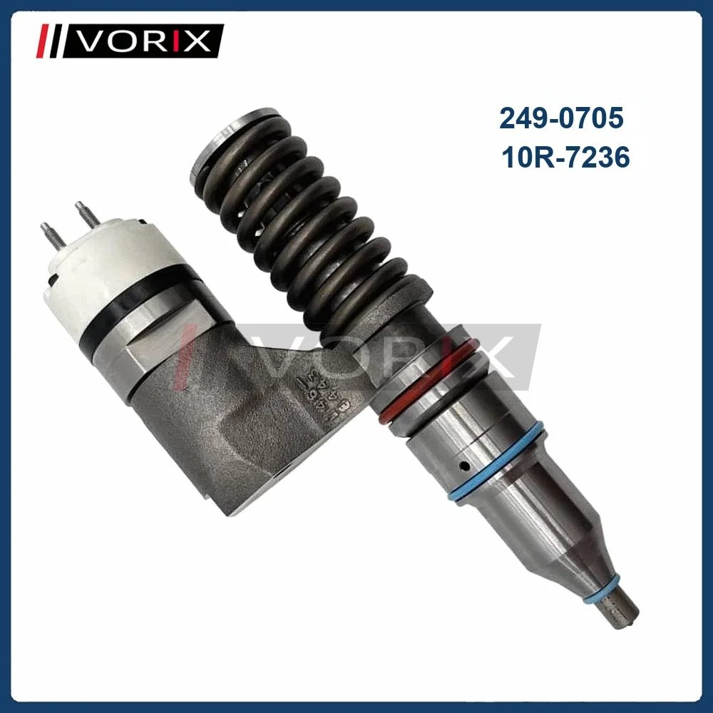 

249-0705 2490705 10R-7236 10R7236 Fuel Injector for Caterpillar CAT C11 C13 345C