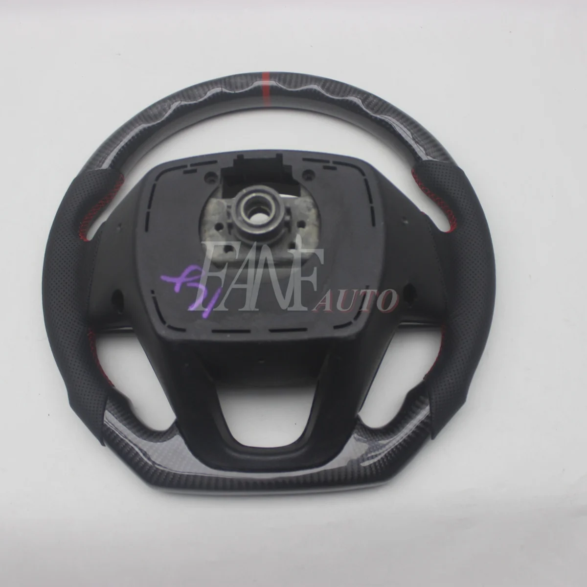 Replacement Real Carbon Fiber Steering Wheel with Leather for Kia K5 OPTIMA 2011 2012