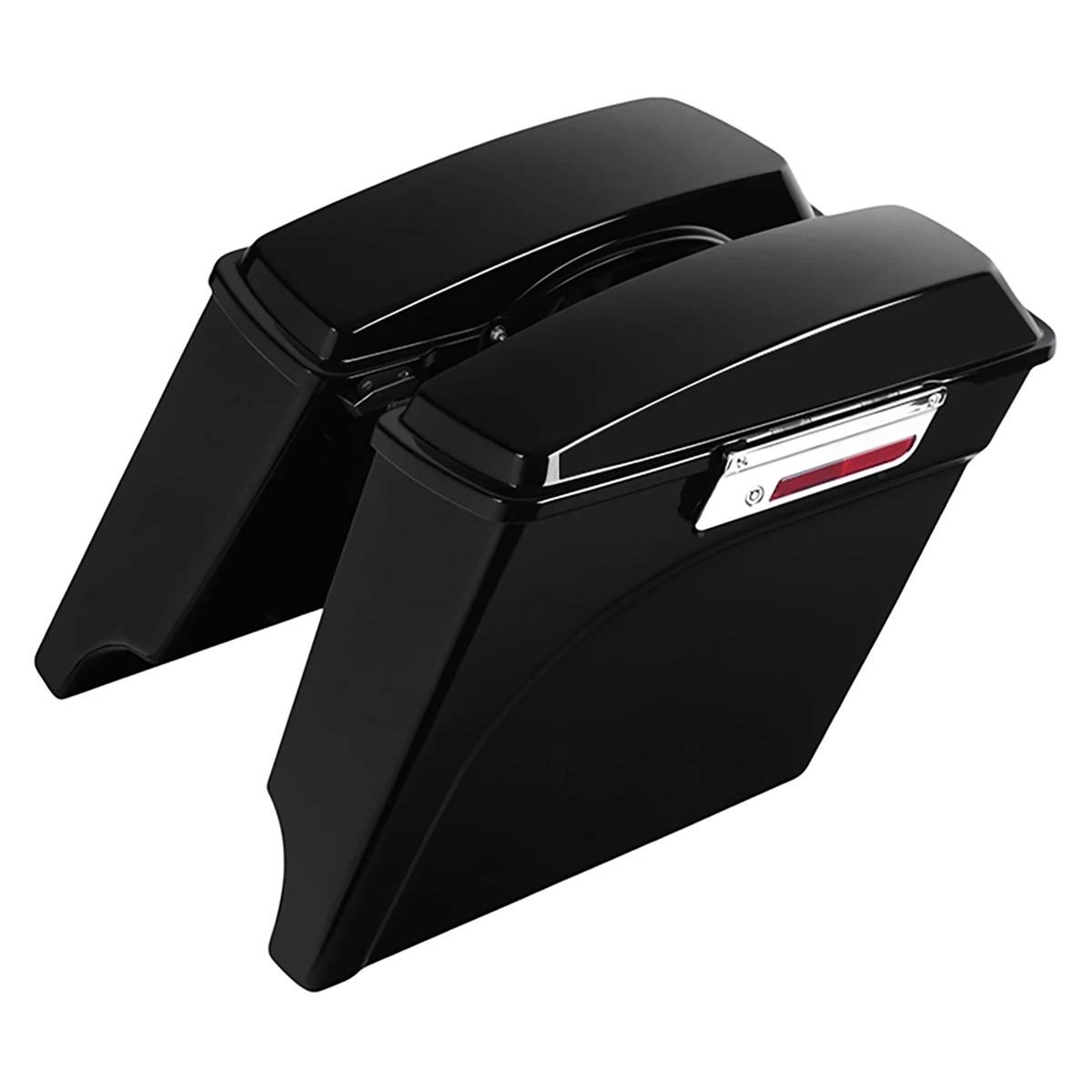 Motorcycle Hard Saddlebags Stretched Extended For Harley Touring 1993-2013 FLHT FLHR FLTR FLHX Road King Electra Street Glid