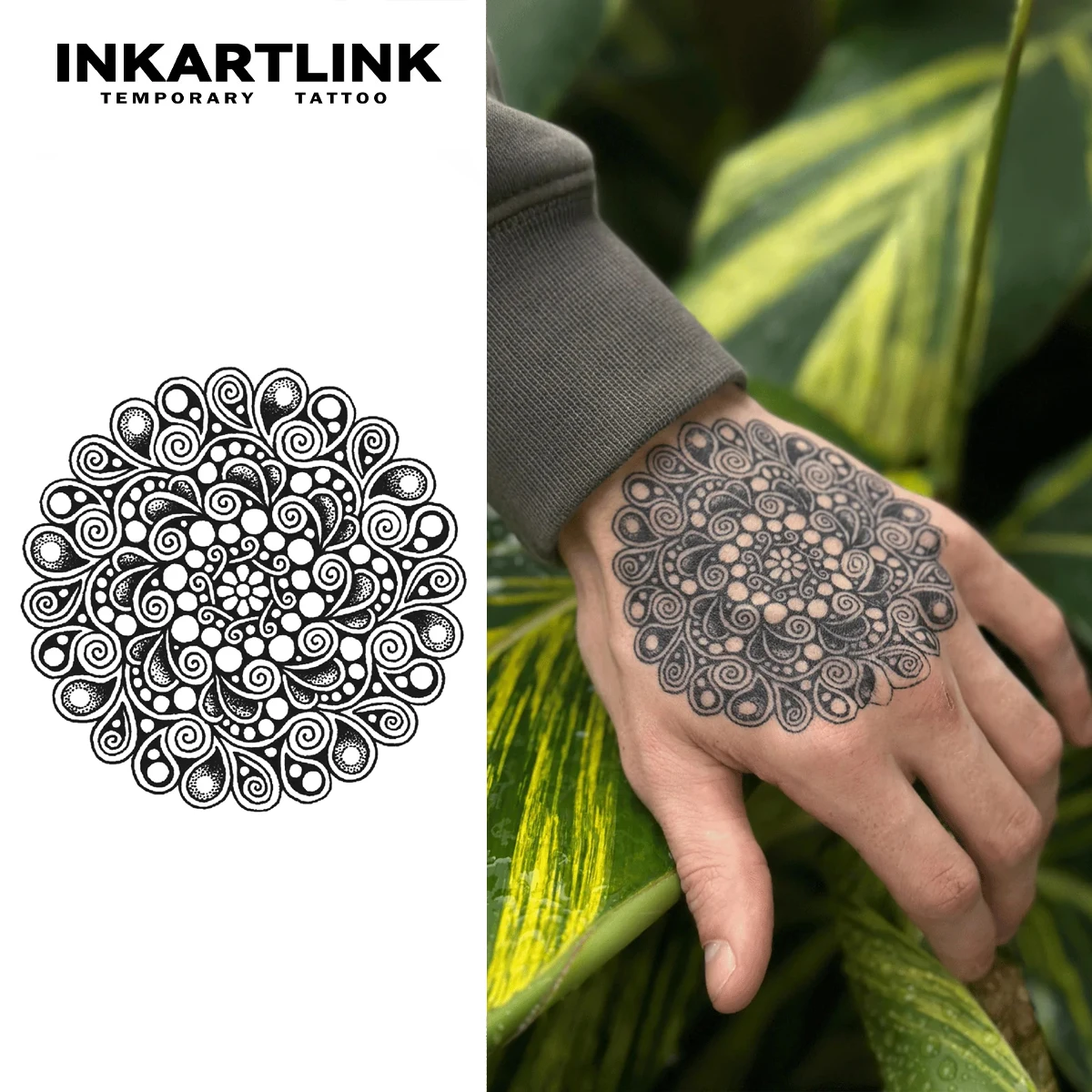 

Временная татуировка с принтом, последние до 15 дней, новая технология, волшебная водонепроницаемая полуперманентная наклейка