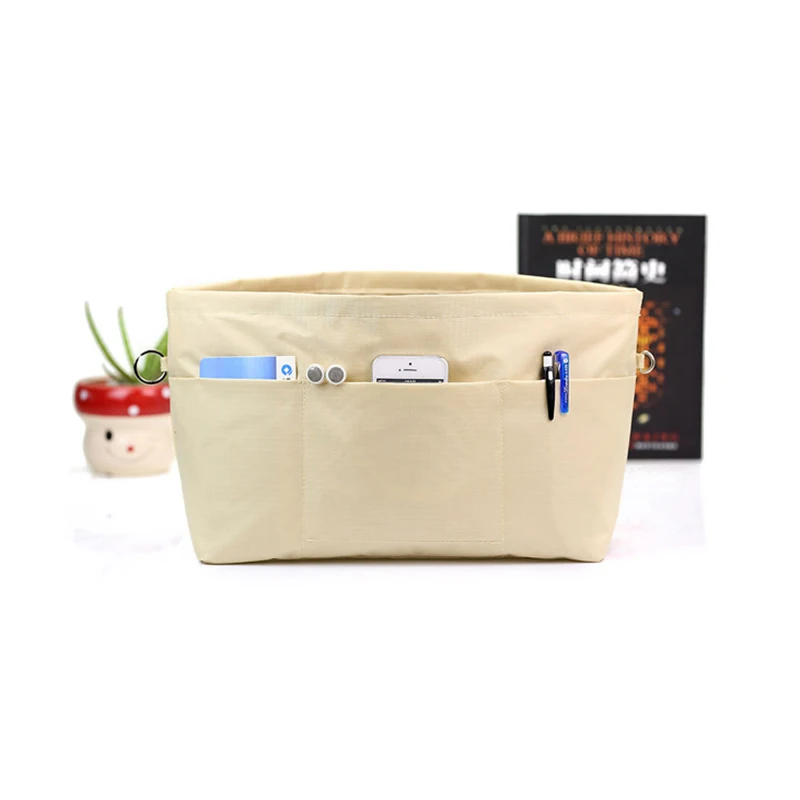 TINBERON Women Bag Liner Double Thickened Oxford Cloth Cosmetic Bag Insert Handbag Liner Organizer Women Storage Bag Tidy Travel