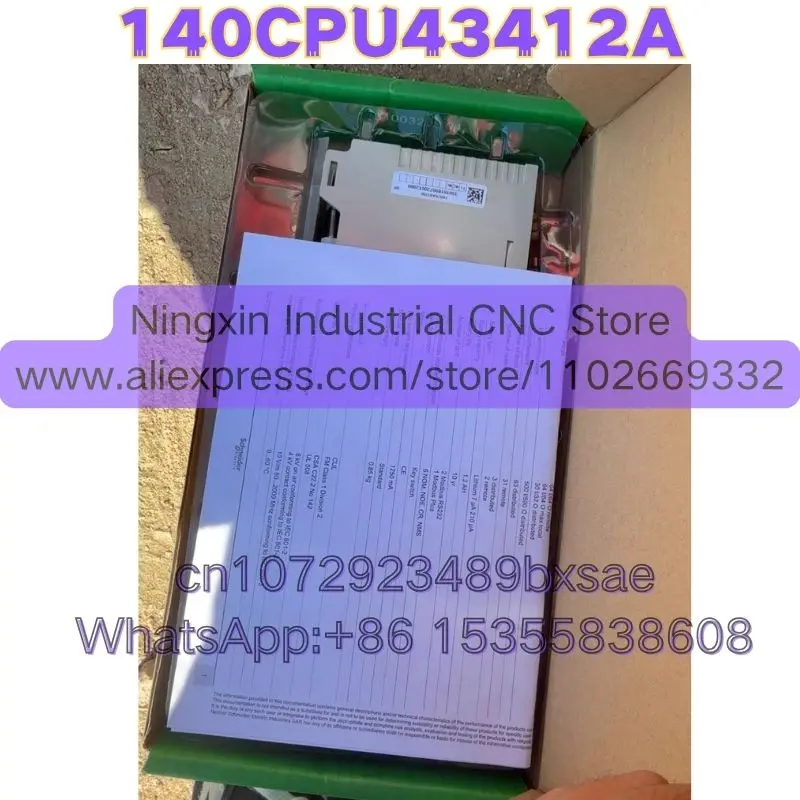 

140CPU43412A Абсолютно новый оригинал, быстрая доставка