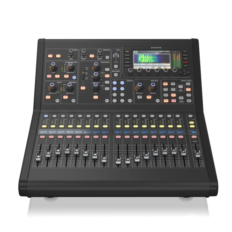 YYHC-China Hot Sale Original  Live Digital Mixing Console 16 Mic Inputs 8 XLR Outputs Digital Mixer