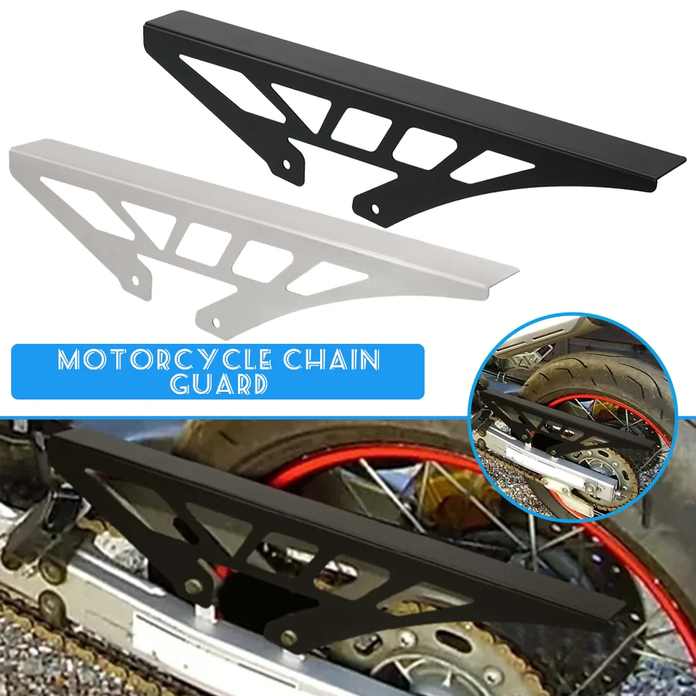 

For Honda NX 650 Dominator 1988 -2000 NX650 Dominator 650NX Motorcycle Chain Guard Cover Protection Stainless Steel Accessories