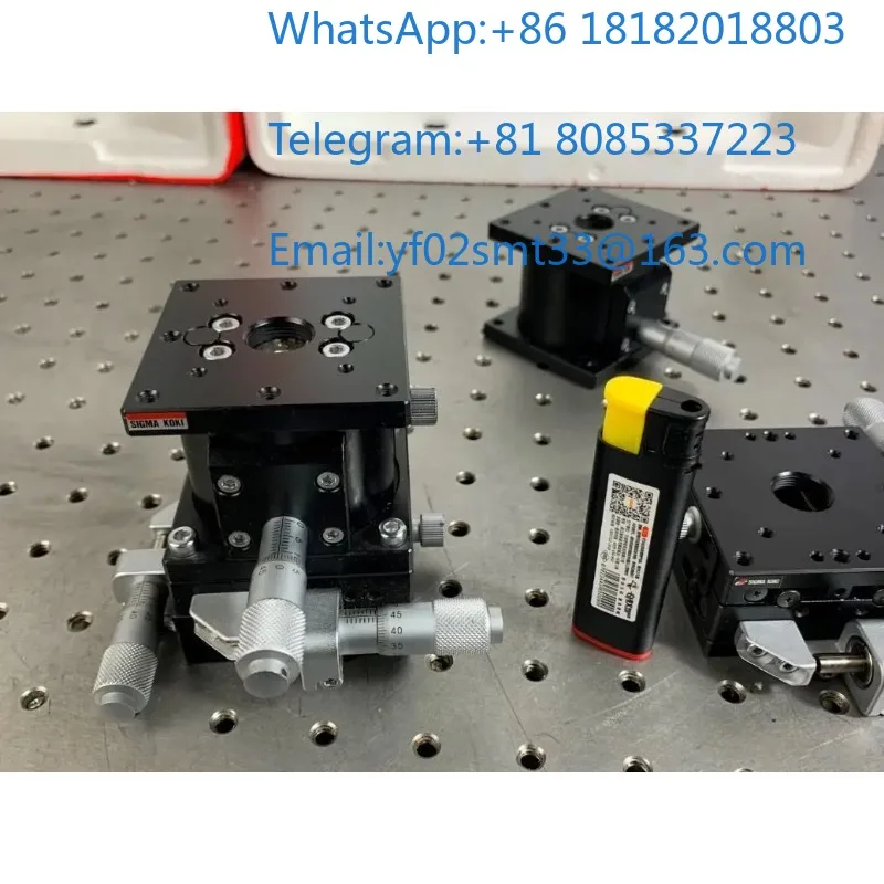 Manual XYZ 3-Axis Displacement Stage TSD-605S 60mm Table High Precision Fine Tuning Sliding Platform For Optical Calibration