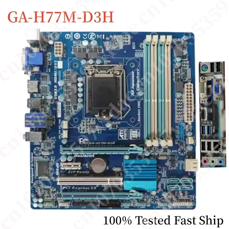 Placa-mãe Gigabyte GA-H77M-D3H: Análise Completa e Recomendação para Montagem de PC com Desempenho Confável