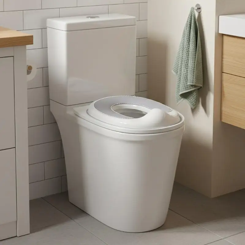 1 Set Splash-Proof Potty Seat Universal Children's Portable Toilet Seat For Boys And Girls Household Toilet Seat Cushion