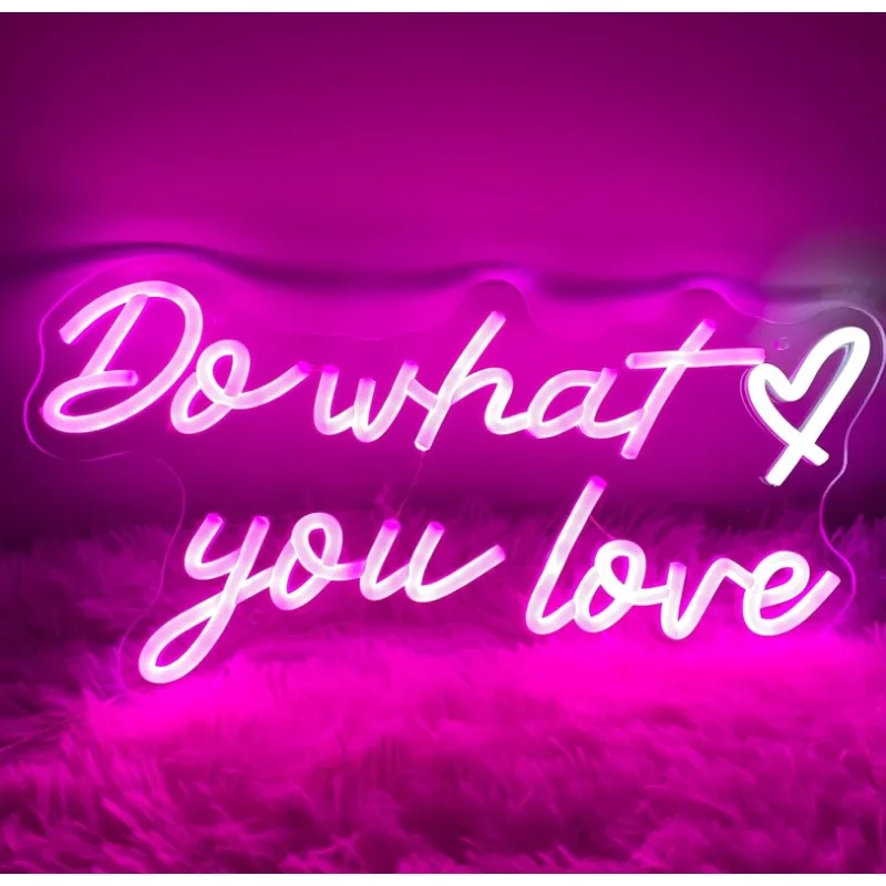 The world is yours Neon Signs For Wedding Pink Led Neon Light for Wall Decor USB Powered Red 15.7x9.8