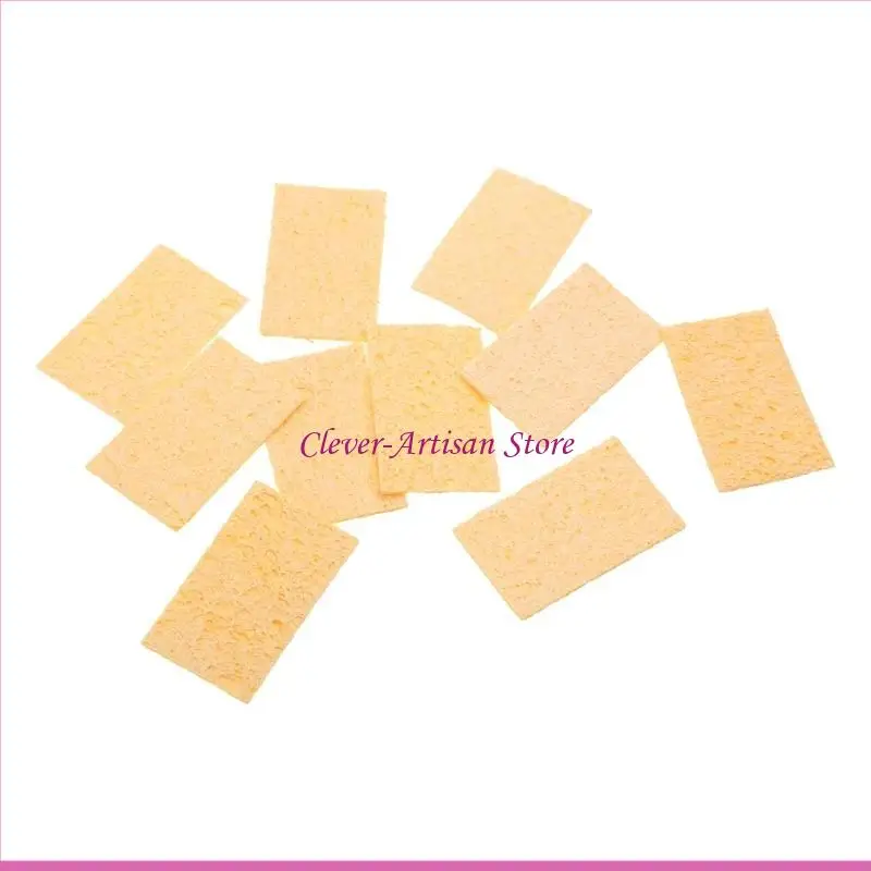 E06B Soldering Iron Cleaning Sponge High Temperature Resistant Welding Accessories