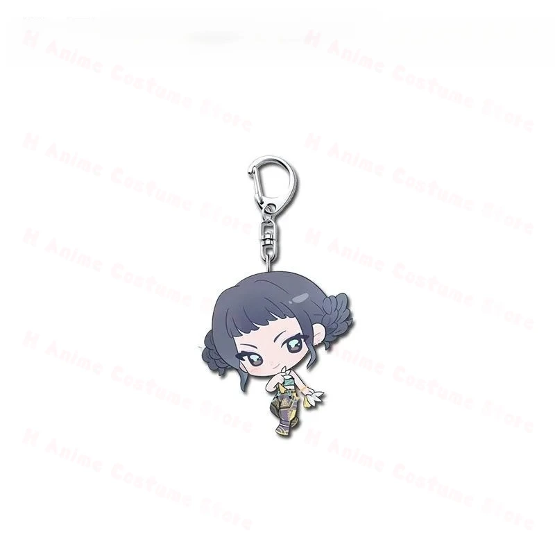 Demon Hunters Kpop Rumi Mira Zoey Keychain Cosplay Men Women Group Idol Props Anime Jewelry Gifts Halloween Costume Accessories