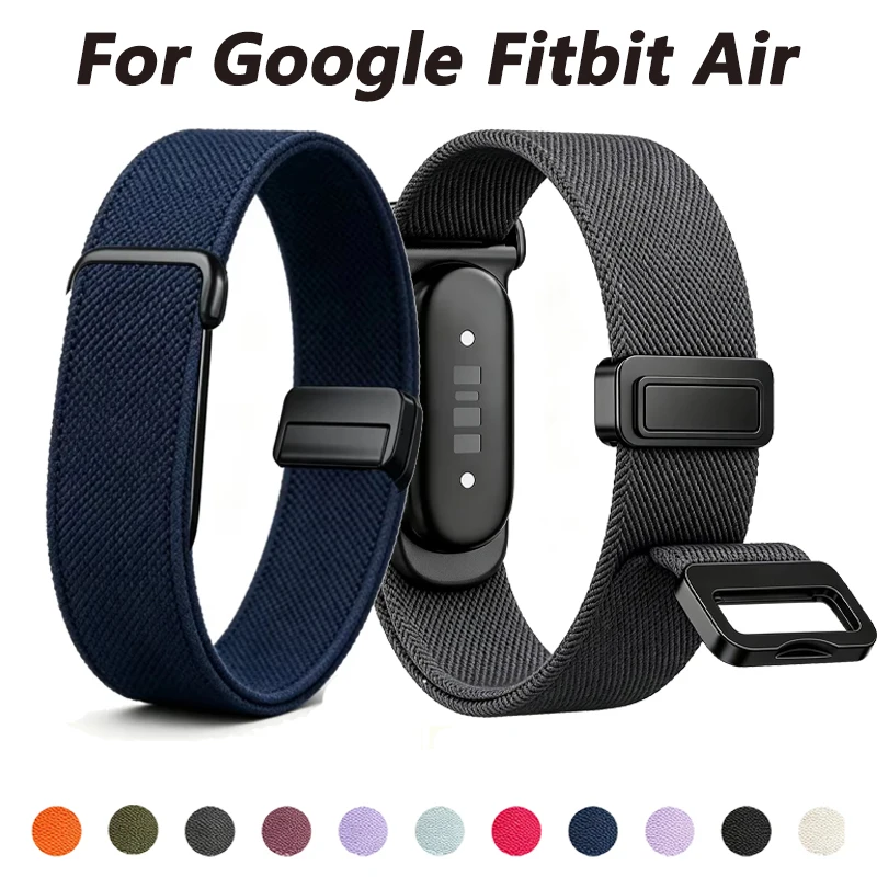 Nylon Band for Fitbit Air strap smart bracelet accessories sport loop elastic watchband Correa belt for Google Fitbit Air Bands