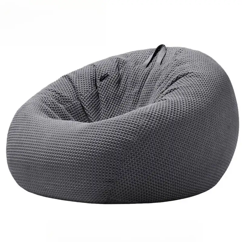 أرضية كبيرة للأطفال أريكة بنمط حقيبة الفول حشو الكبار كبير العظم مضغوط أريكة بنمط حقيبة الفول غرفة المعيشة موبليس Sitzsack أثاث المنزل #6