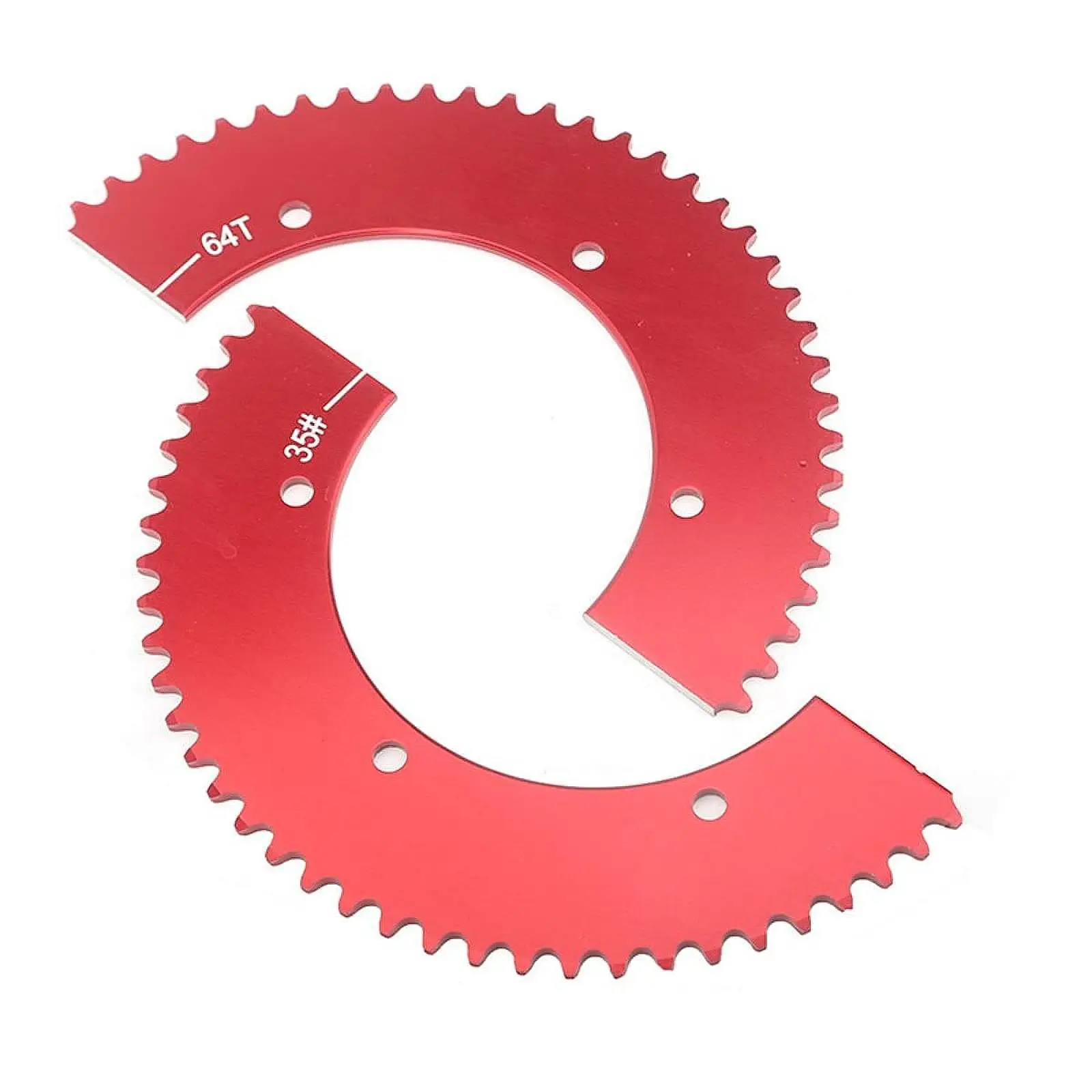 

Задняя раздельная звездочка из алюминиевого сплава на 64 зуба для мини-байков, картов и мотоциклов Predator 212cc 196cc, простая установка