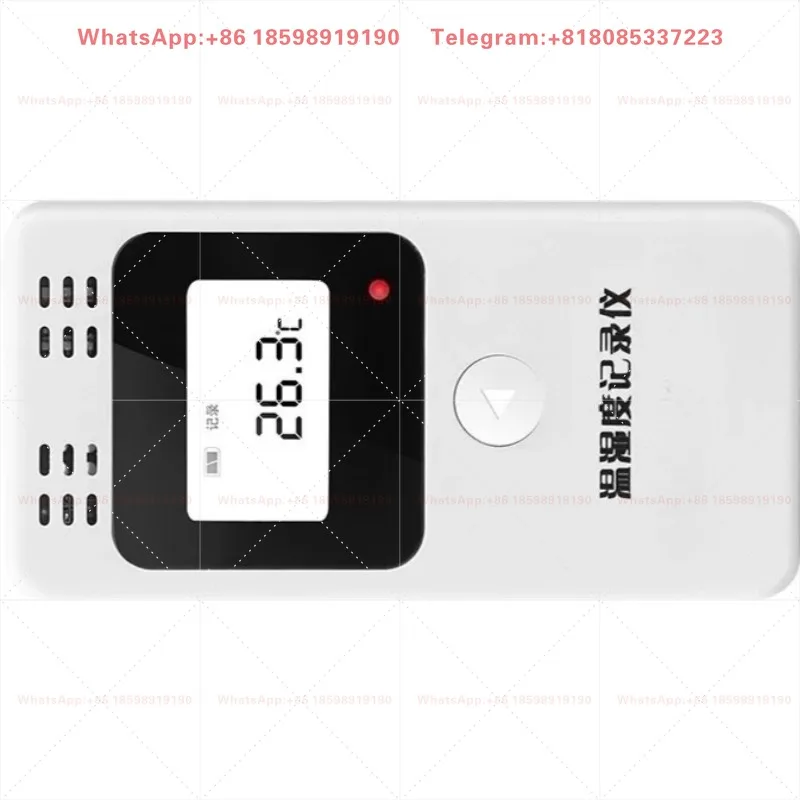 USB Temperature Humidity Data Logger No Software For Pharmacy Fridge Cold Chain Greenhouse