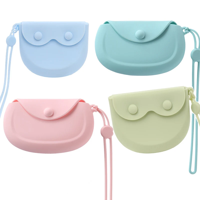 Silicone Dental Denture Case Retainer Storage Box Mouth Guard Container Denture Case Sealed Braces Box Oral Hygiene Supplies