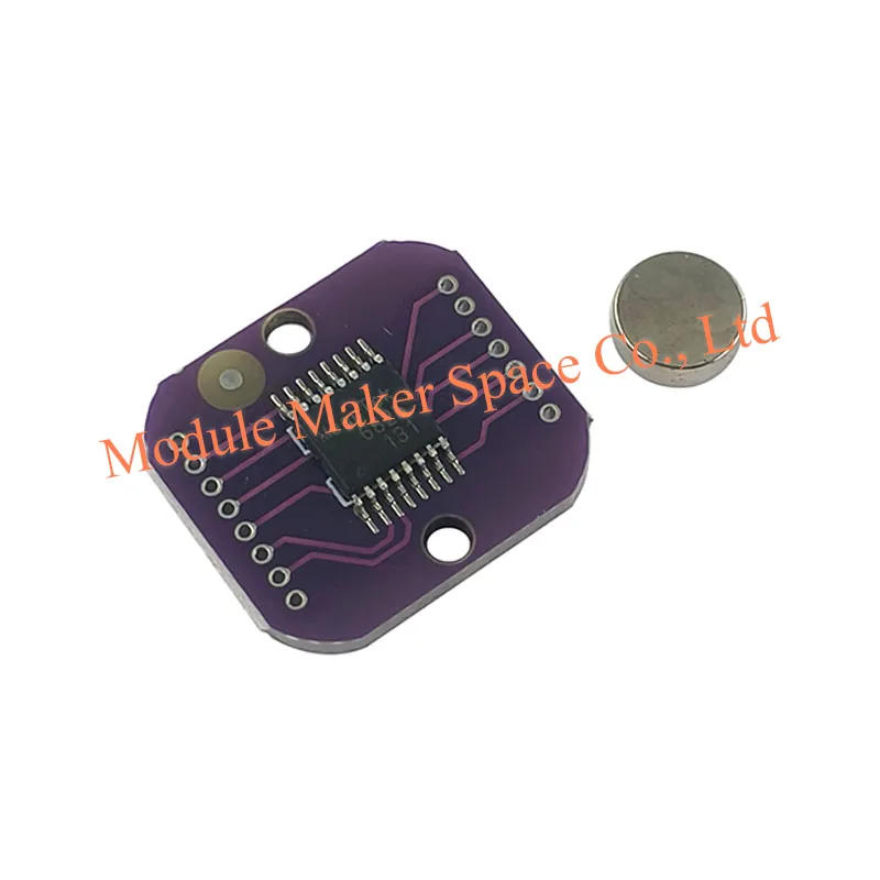 MT6825 High-Speed Magnetic Encoder Module Zero-Delay PWM/SPI Interface Replacement for AS5048 BLDC Motor Position Sensor