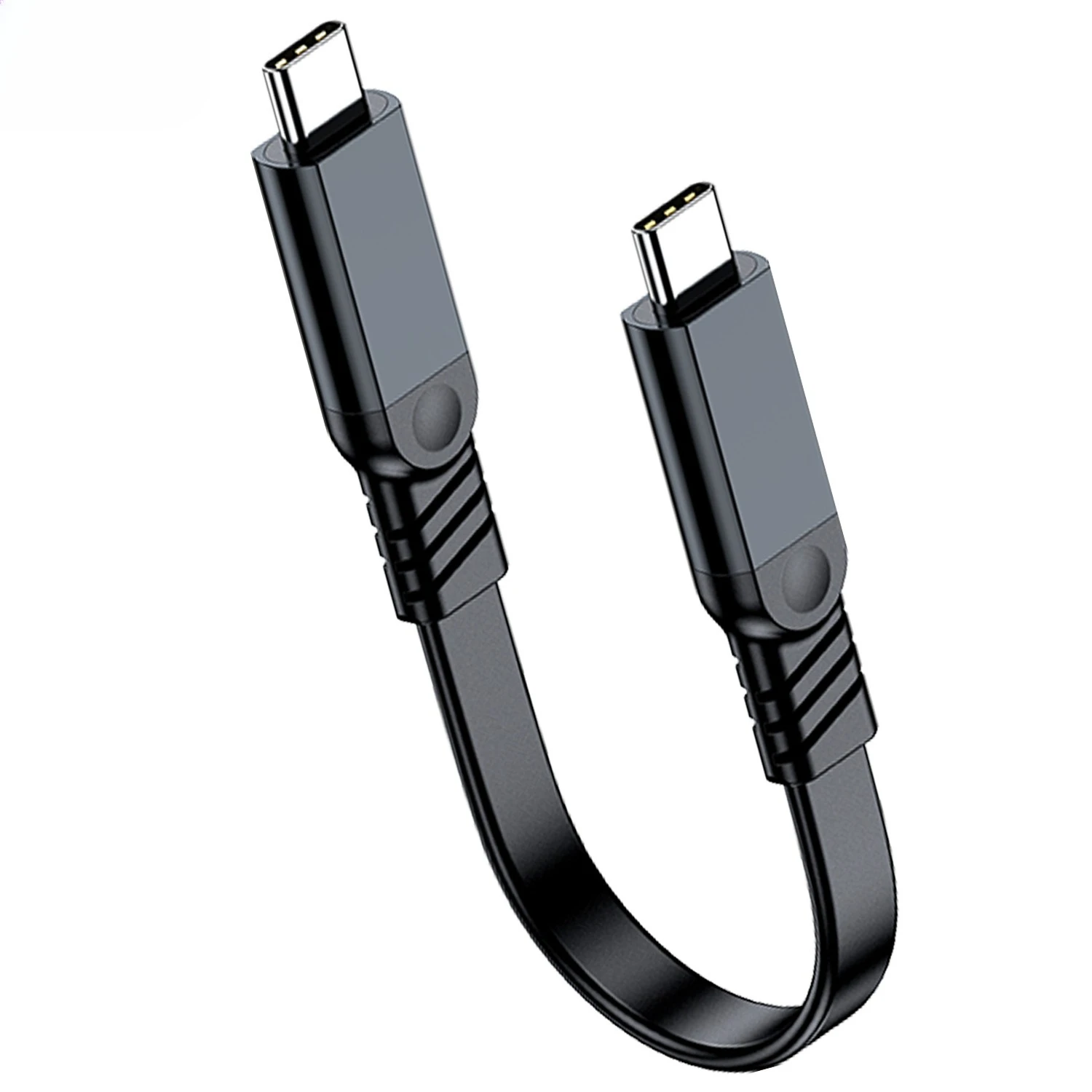 10Gbps USB3.2 to Type C FPC Soft Cable Fast Charging UsbC to Usb-A Charge Cable High Speed Type-C Data Line Short Wire 20CM 50CM