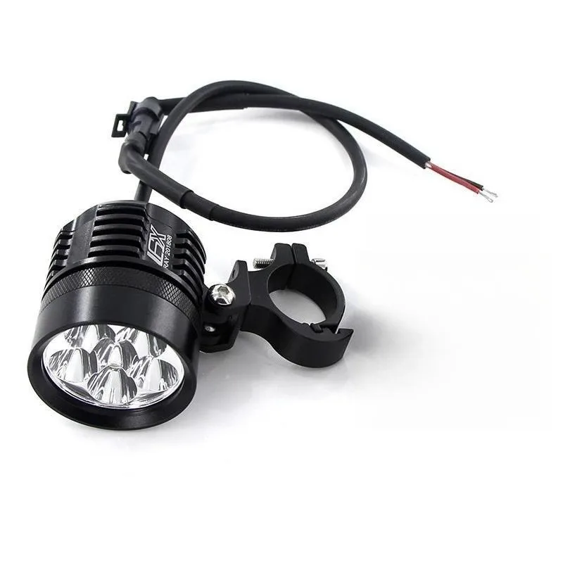 2025 New Motorcycle Light L6X Motorcycle LED Headlight Waterproof 6LED Driving Spotlight Front Fog Light Auto Parts