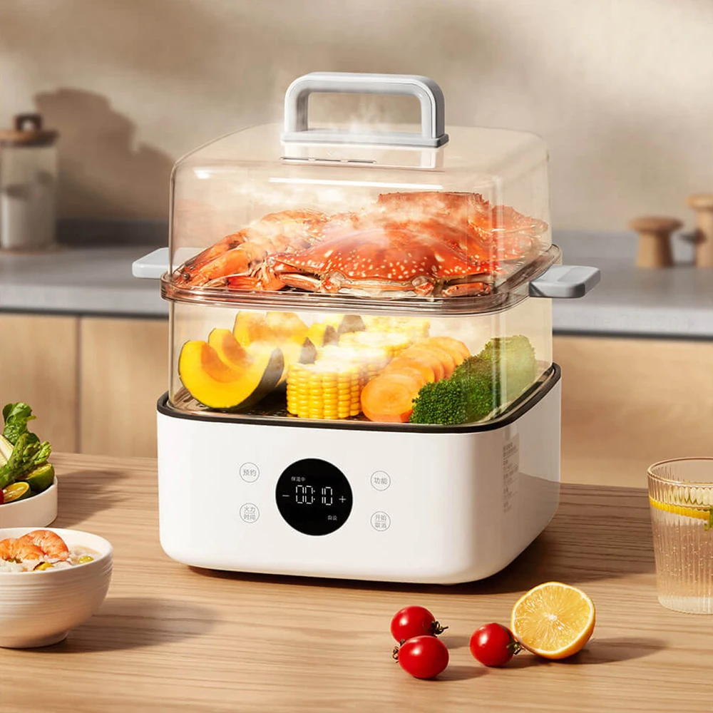 2024 XIAOMI MIJIA Multi-Function Electric Steamer N1 13L Pressure Multicooker Steamer Food Warmer 1500W 8H Heat Preservation