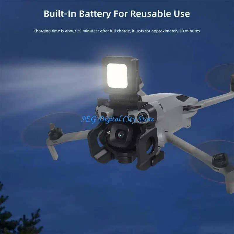 Picture 4: U75B 180 Degree Rotatable Accessory With LED Light And Soft Clips
