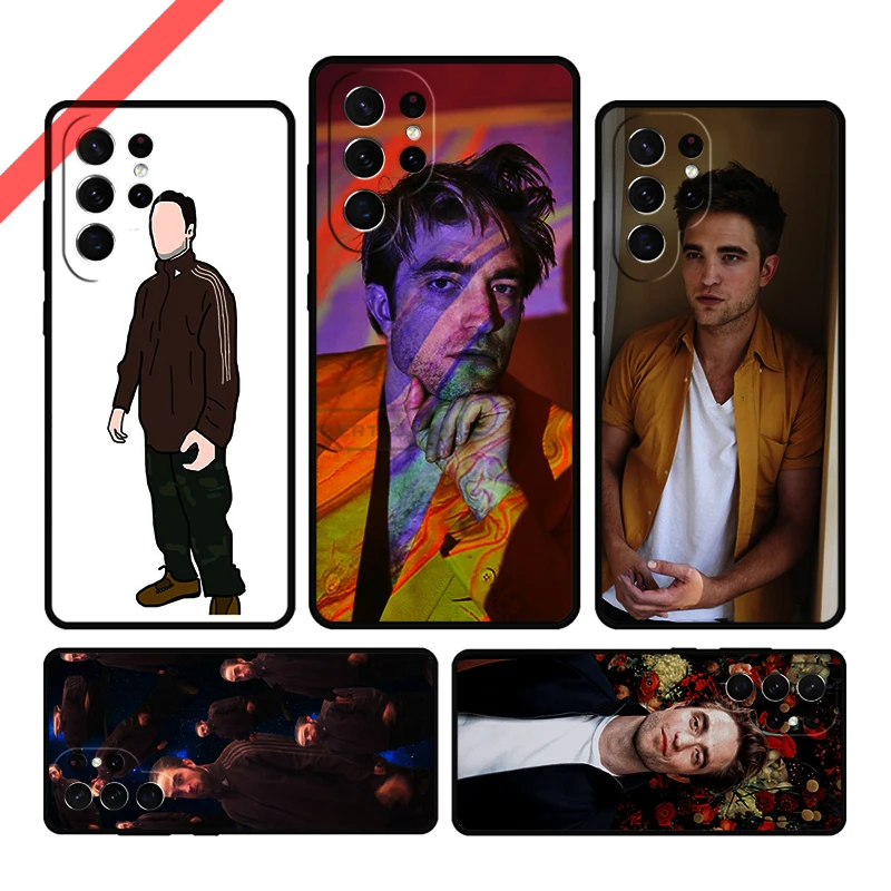 Robert Pattinson Standing Meme Phone Case For Samsung Galaxy S20 FE S21 S10 S23 Plus S24 S22 Ultra Note20 Note10 S9 S8 Cover