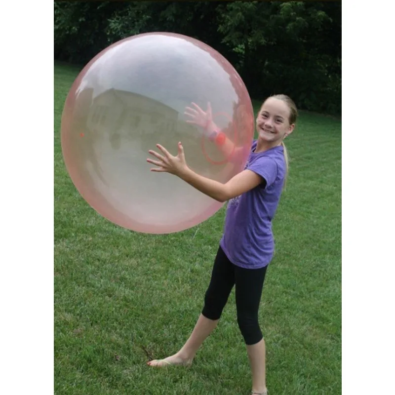 Bubble Ball Bambini Outdoor Soft Air Water Filled Wuble Bubble Ball Blow Up Balloon Toy Fun Party Game Grandi regali