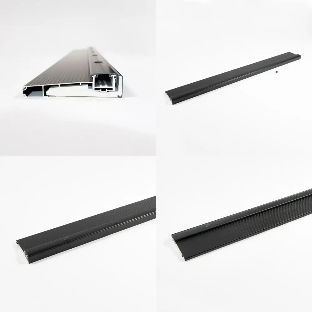 

Heavy-Duty Waterproof Aluminum and Hardwood Threshold with Hidden Screws - Add-on Extensions Available for Commercial Use