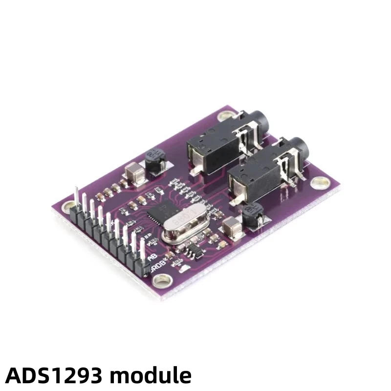 ADS1293 module digital electrocardiogram (ECG) physiological signal measurement/3-channel 24 bit analog front-end