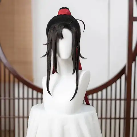 Young Demonic Grandmaster Of Cultivation Wei Wuxian Wei Ying Matched With Ancient Style Wig Cosplay Costume Han Fu Halloween