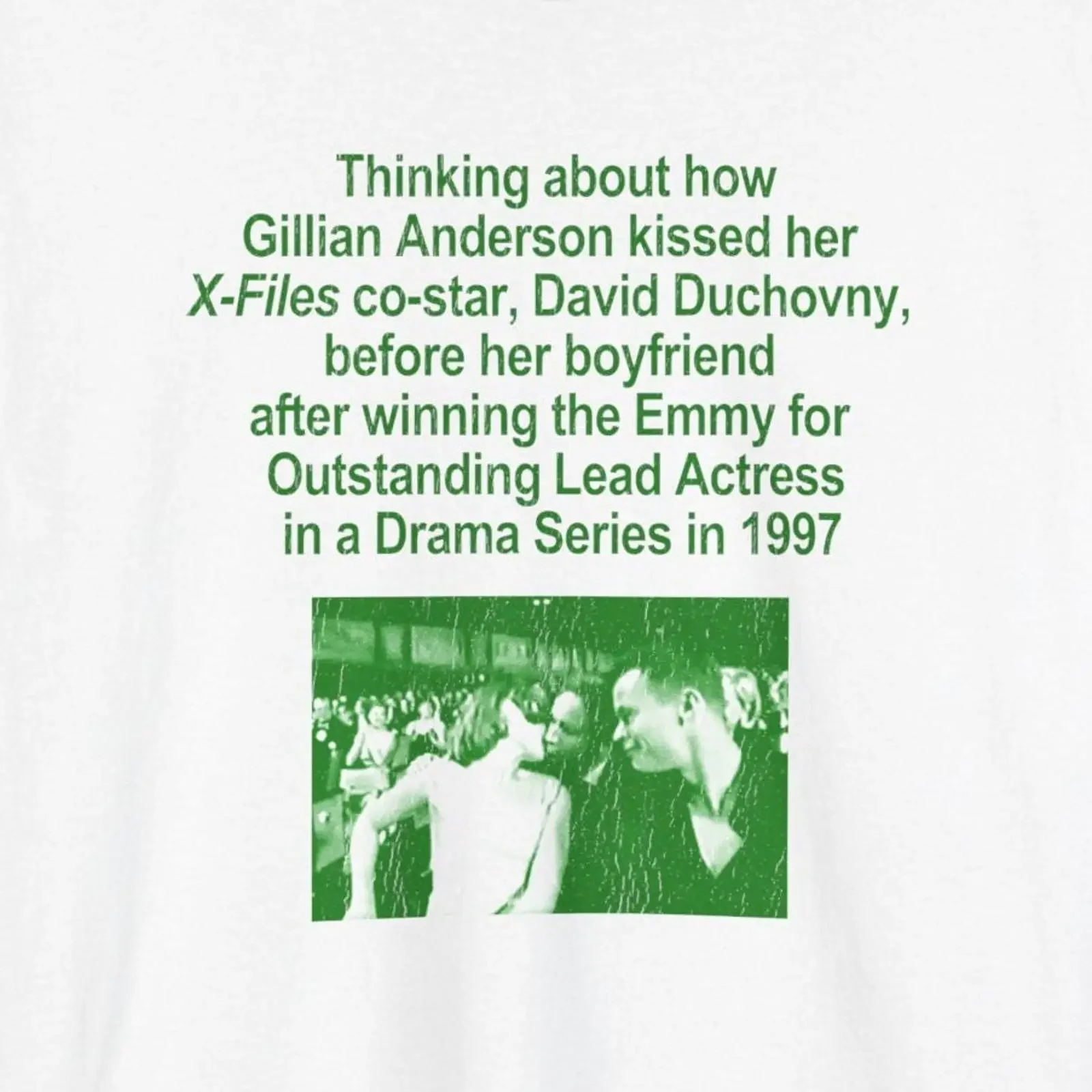 Xfiles T Shirt Scully Mulder and Dana Fox vintage Washed fashion Top For Everyday Wear Stylish Breathable Stretched Comfortable